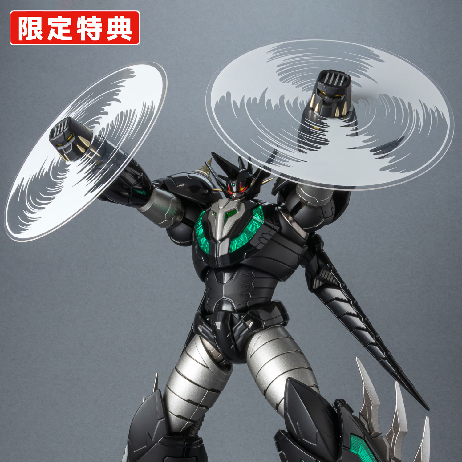 RIOBOT Shin Getter Dragon BLACK VER. (D4 TOYS Limited with bonus parts)